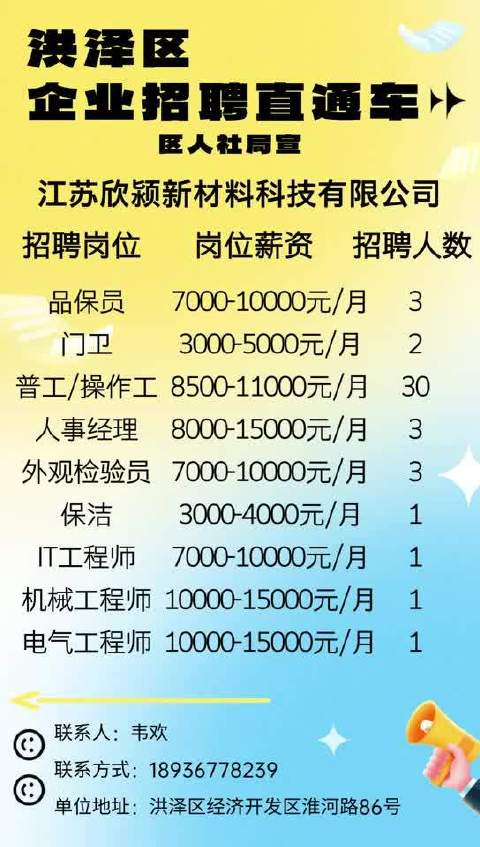 南通瑞升最新招聘信息详解