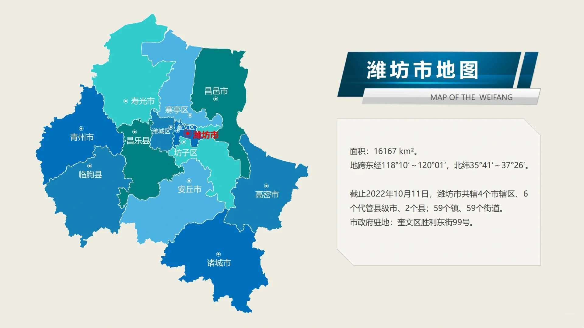 潍坊最新地图全貌深度解析